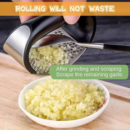 Manual Garlic Chopper Garlic Chopping Tools Fruits and Vegetables Kitchen Gadget Stainless Steel Garlic Press Crusher Для Кухни